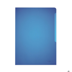 Obwoluta przezroczysta A4, PP 0,12mm Niebieska, 100szt., 233706 DURABLE