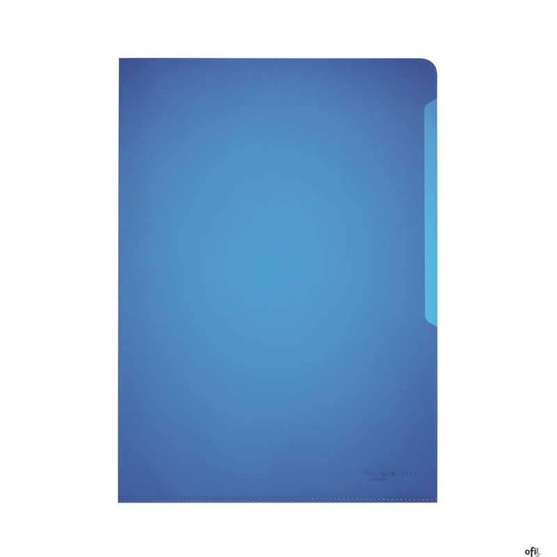 Obwoluta przezroczysta A4, PP 0,12mm Niebieska, 100szt., 233706 DURABLE