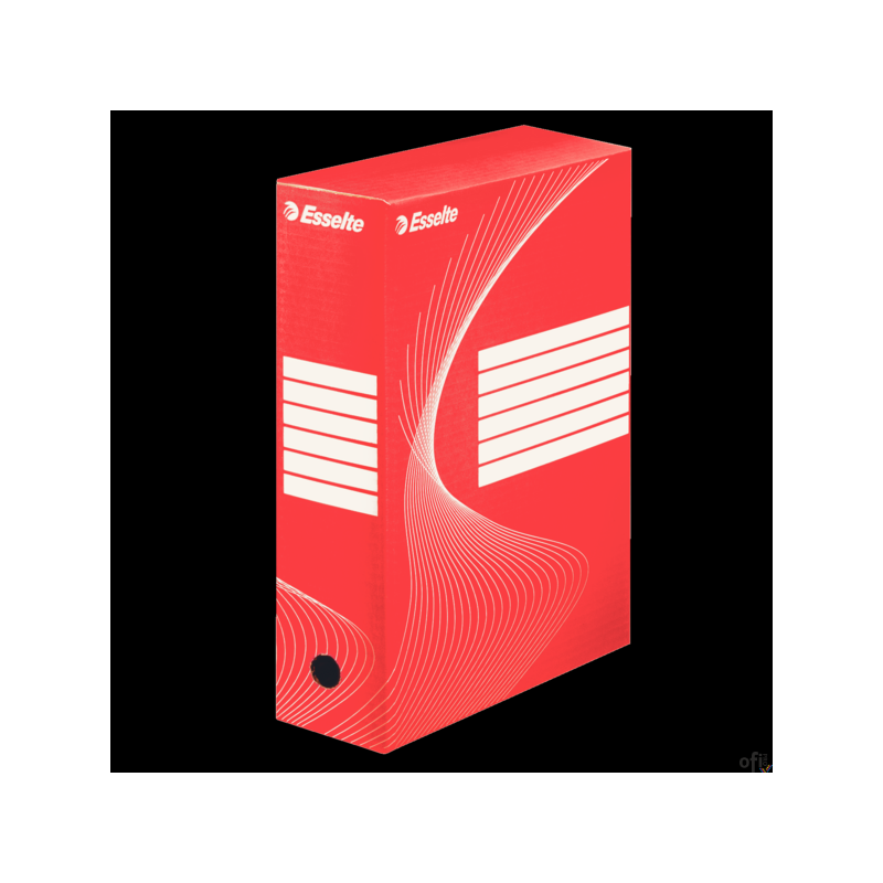 Pudełka archiwizacyjne ESSELTE BOXY 100mm czerwone 128422