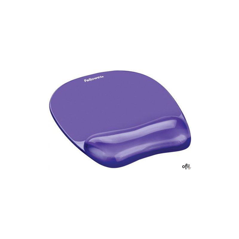 Podkładka pod mysz i nadgarstek fioletowa CRYSTAL 9144104 FELLOWES