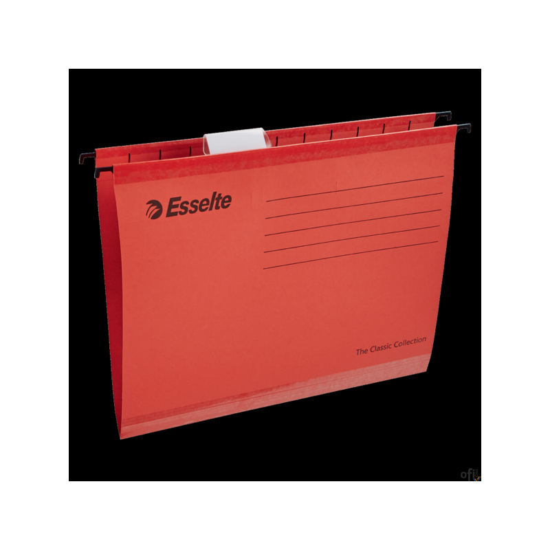 Teczki zawieszane Esselte Classic A4, czerwony, 25 szt. PENDAFLEX 90316