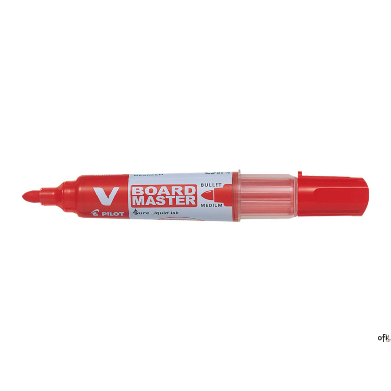 Marker suchościeralny V BOARD MASTER czerwony PIWBMA-VBM-M-R-BG PILOT
