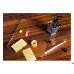 Podkład na biurko przezroczysty 529x417mm mały PVC 0318-0010-00 PANTAPLAST