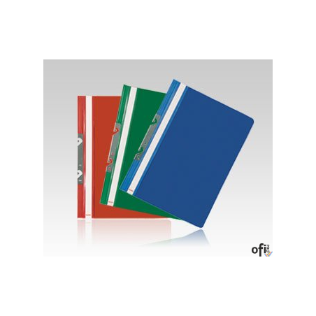 Skoroszyt na dokumenty twardy A4 z metalową zawieszką (20) PVC żółty ST-10-04 BIURFOL