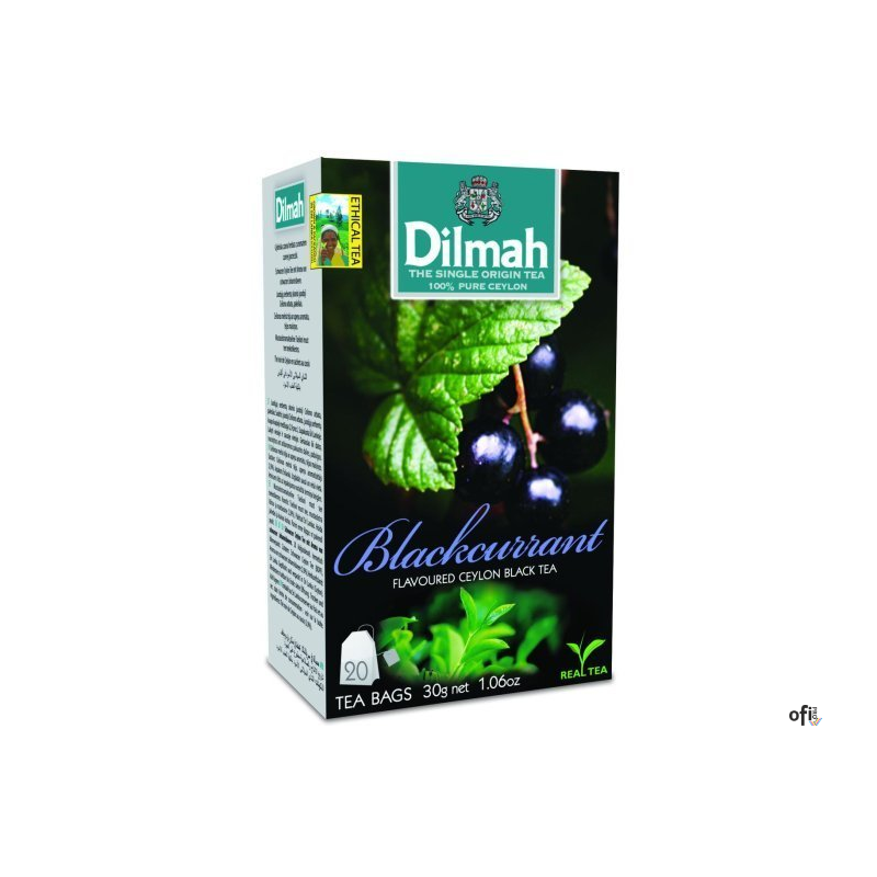 Herbata DILMAH CZARNA PORZECZKA (20 saszetek)