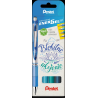 Pióro kulkowe ENERGEL 0,7 mm,  kpl.4 kolory BŁĘKITNE UKOJENIE BL77-ST4CACSSPL PENTEL