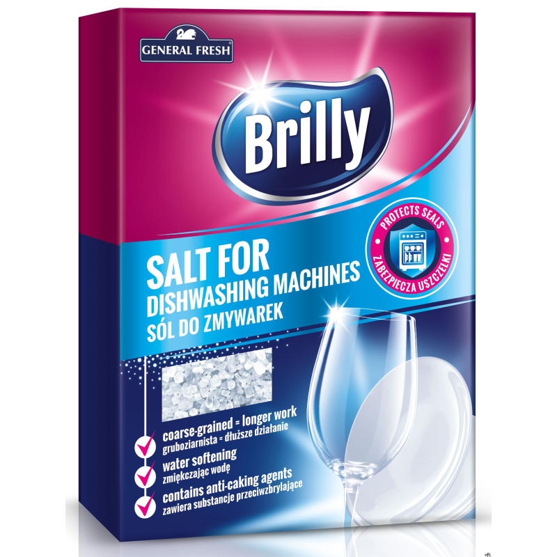 Sól do zmywarek BRILLY 1.5kg GENERAL FRESH  08021