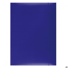 Teczka z gumką OFFICE PRODUCTS, karton/lakier, A4, 350gsm, 3-skrz., niebieska 21191141-01