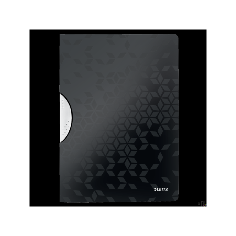 Skoroszyt z klipsem Leitz WOW, czarny 41850095
