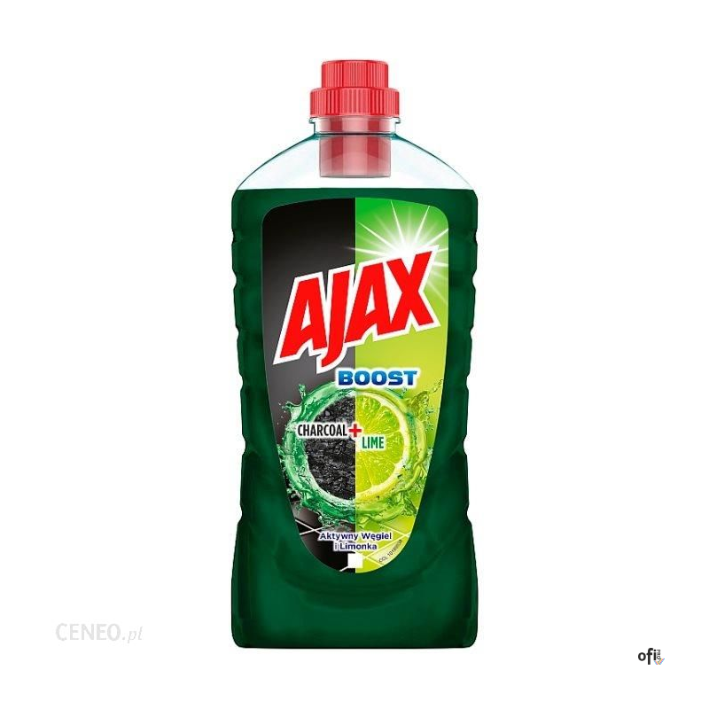 AJAX płyn do mycia Boost Charcoal+Lime 1l 332225
