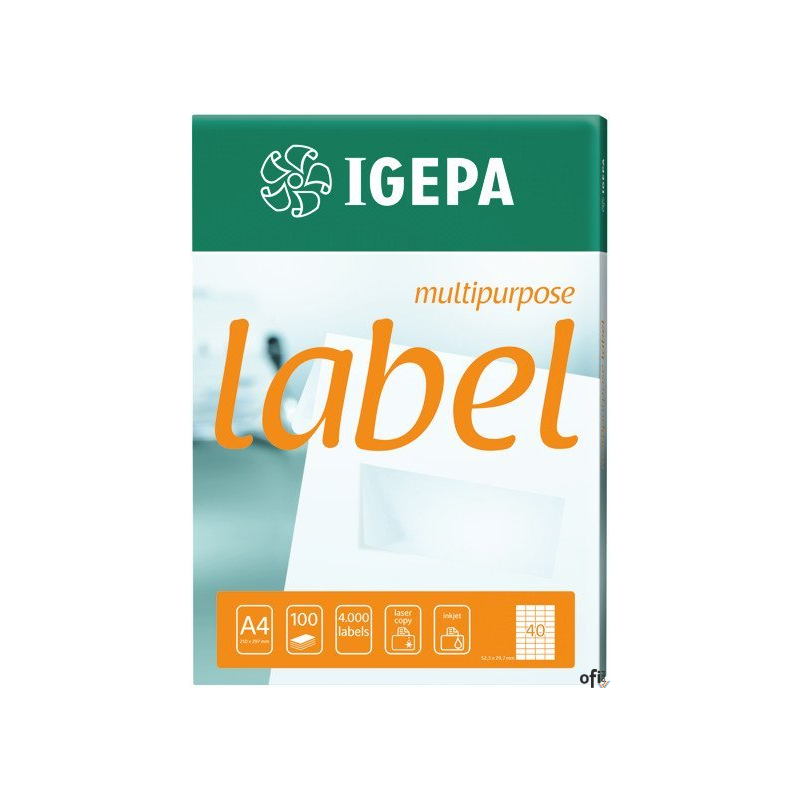 Etykieta samoprzylepna 105x148mm (100sztuk) CONTILABEL EA-1050X1480