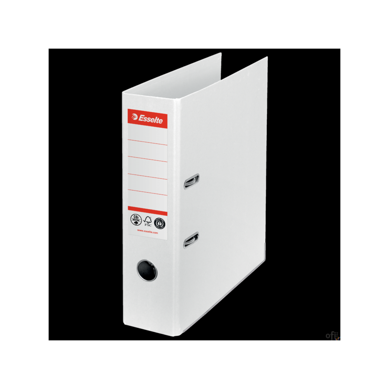 Segregator Esselte No.1 neutralny pod względem emisji CO2, A4, szer. 75 mm, biały 627570