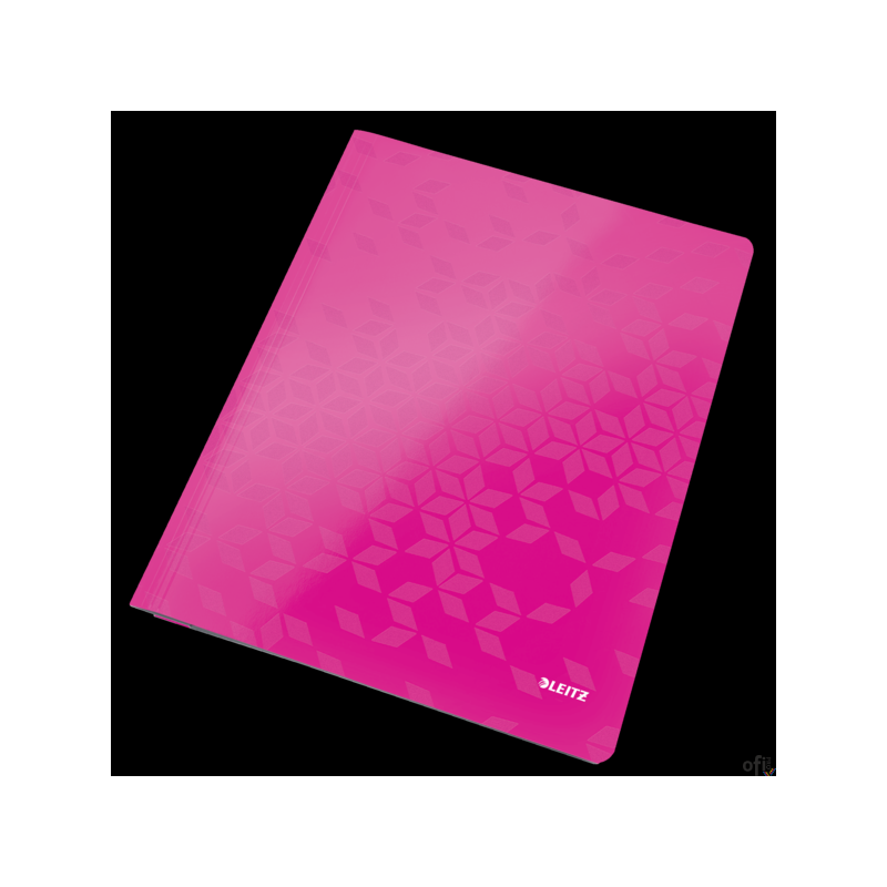 Skoroszyt kartonowy LEITZ różowy WOW 30010023