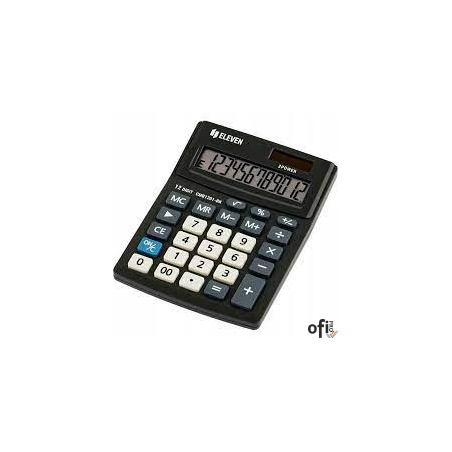 Eleven Kalkulator biurowy CMB1201BK Business Line, 12-cyfrowy, 137x102mm, czarny