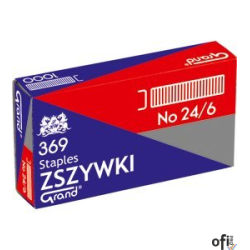 Zszywki 24/6 GRAND 369 10 paczek x 1000sztuk 110-1388