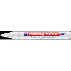 Marker olejowy EDDING e-8750 2-4mm biały