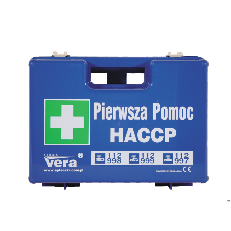 Vera apteczka HACCP niebieska
