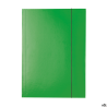 Teczka lakierowana z gumką A4 zielona ESSELTE 13437