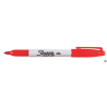 Marker permanentny SHARPIE FINE czerwony S0810940