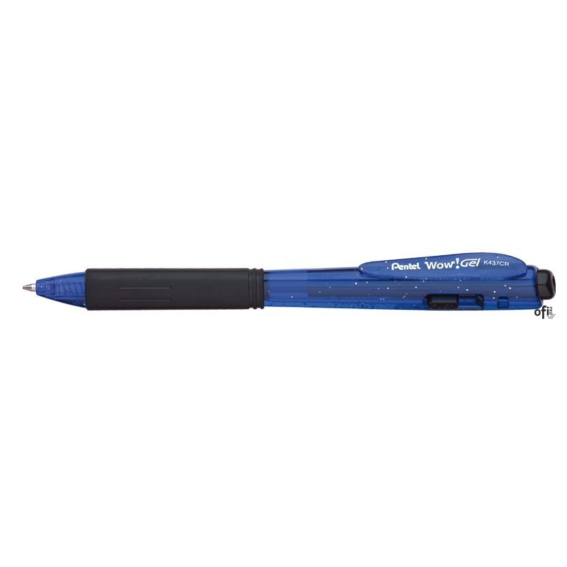 Długopis żelowy 0,7mm niebieski K437CR-C PENTEL