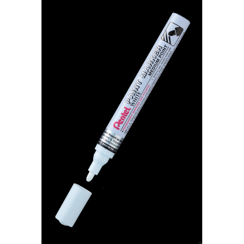 Marker olejowy w aluminiowej obudowie biały MMP10-W PENTEL