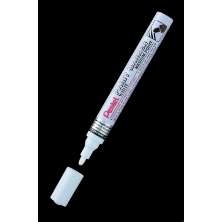 Marker olejowy w aluminiowej obudowie biały MMP10-W PENTEL