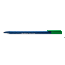 Długopis triplus ball, F, zielony, Staedtler S 437 F-5