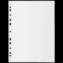 Koszulka groszkowa Recycled Premium PP 100 mic. A4, w kartonie, 627501 op.50 szt. Esselte