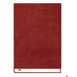 Kalendarz Asystent ALASKA A5 2026 - bordo Michalczyk i Prokop T-237A-B