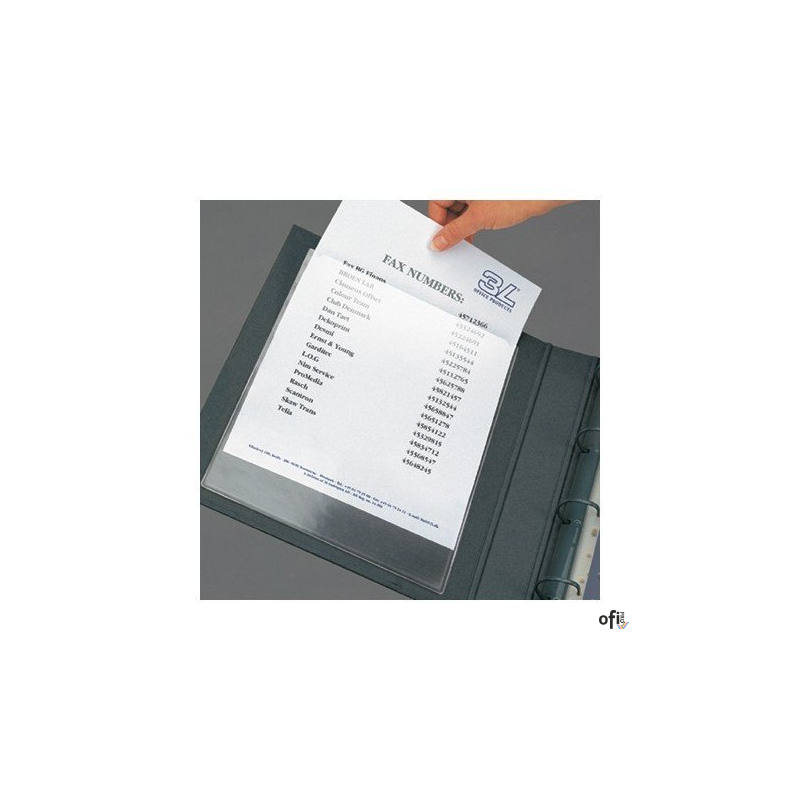 Samoprzylepne kieszenie w pełnych formatach 3L A6 10080