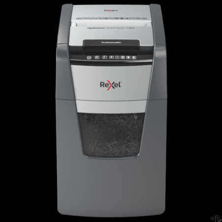 Niszczarka Rexel Optimum AutoFeed+ 130X, (P-4), 130 kartek, 44 l kosz, 2020130XEU