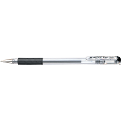 Długopis żelowy 0,6mm czarny K116-A PENTEL - HYBRID GEL GRIP