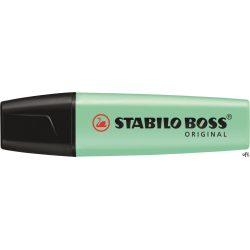 Zakreślacz STABILO BOSS pastelowy zielony 70/116