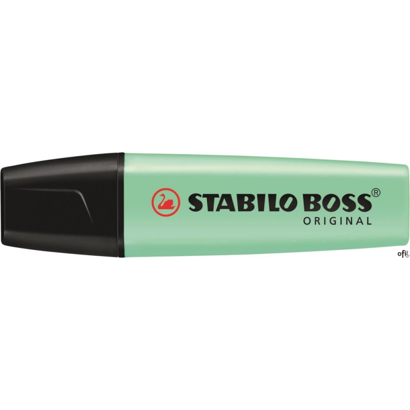 Zakreślacz STABILO BOSS pastelowy zielony 70/116