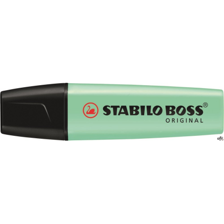 Zakreślacz STABILO BOSS pastelowy zielony 70/116