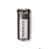 Zawieszki do kluczy KEY CLIP (6szt.) czarne DURABLE 1957-01