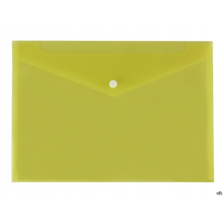 Teczka kopertowa A4 satyna żółta TKS-01-04 BIURFOL