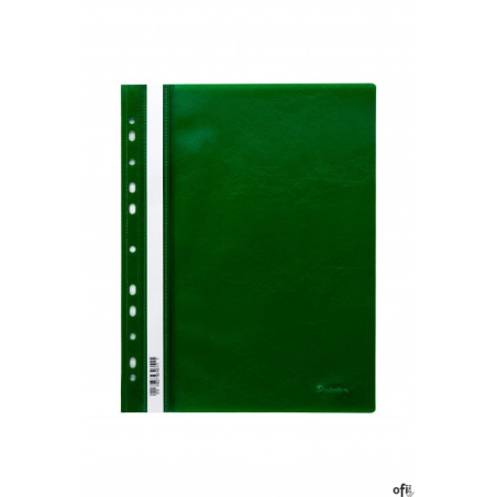 Skoroszyt wpinany PP DOTTS (20) ciemnozielony polipropylen SPP-DOT-02-02