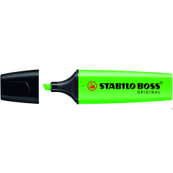 Zakreślacz STABILO BOSS zielony 70/33