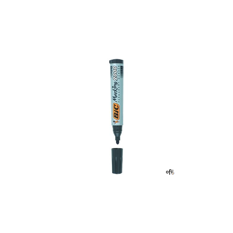 Marker permanentny BIC 2000 Ecolutions zielony okrągła końcówka, 8209123