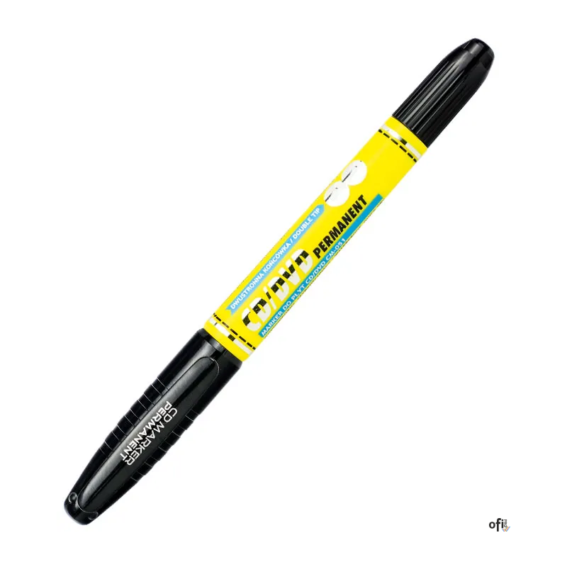 Marker CD CM-501 dwustronny czarny 160-1878 GRAND