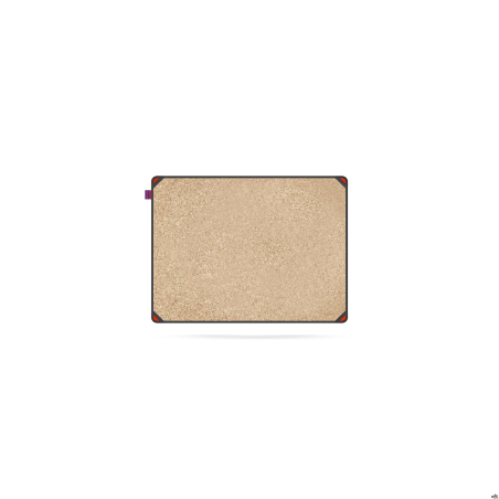 Tablica korkowa MemoBe idea EDGE ALL BLACK, rama aluminiowa czarna, 60x45 cm MITC060045.00.61.51