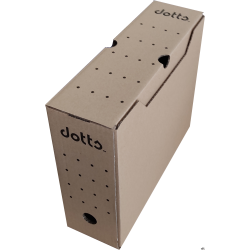 Pudło archiwizacyjne DOTTS A4 100mm zew.320x98x260 bezkwasowe