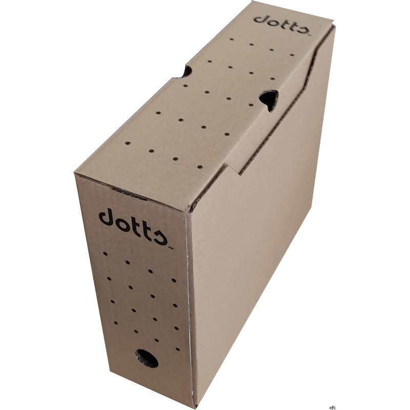 Pudło archiwizacyjne DOTTS A4 100mm zew.320x98x260 bezkwasowe
