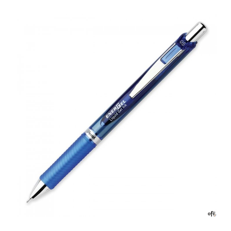 Cienkopis kulkowy 0,5mm niebieski BLN75-C PENTEL
