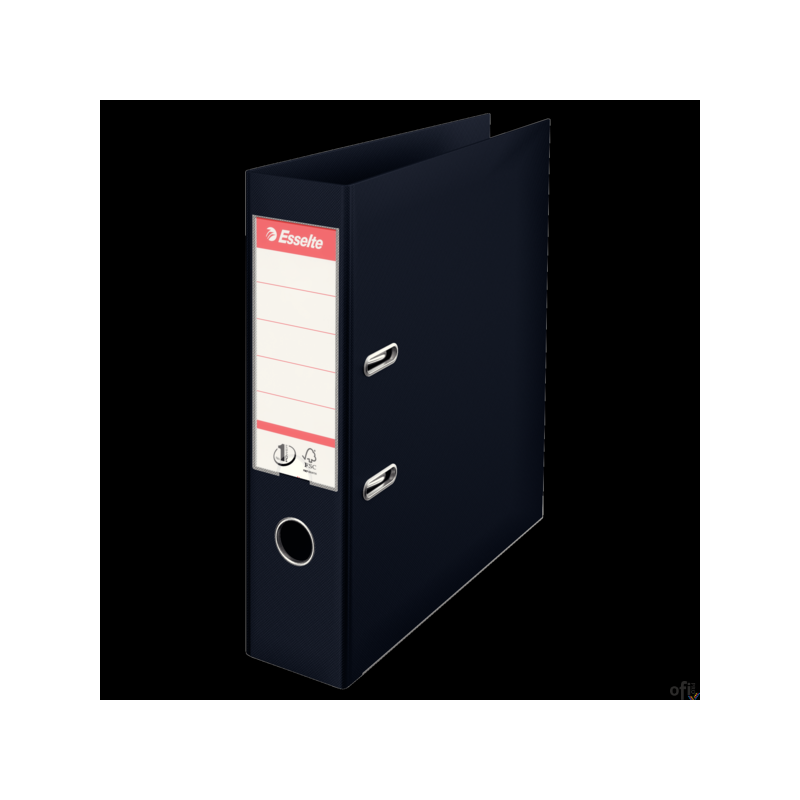 Segregator A4/75mm z mechanizmem czarny VIVIDA 811370 No.1 ESSELTE