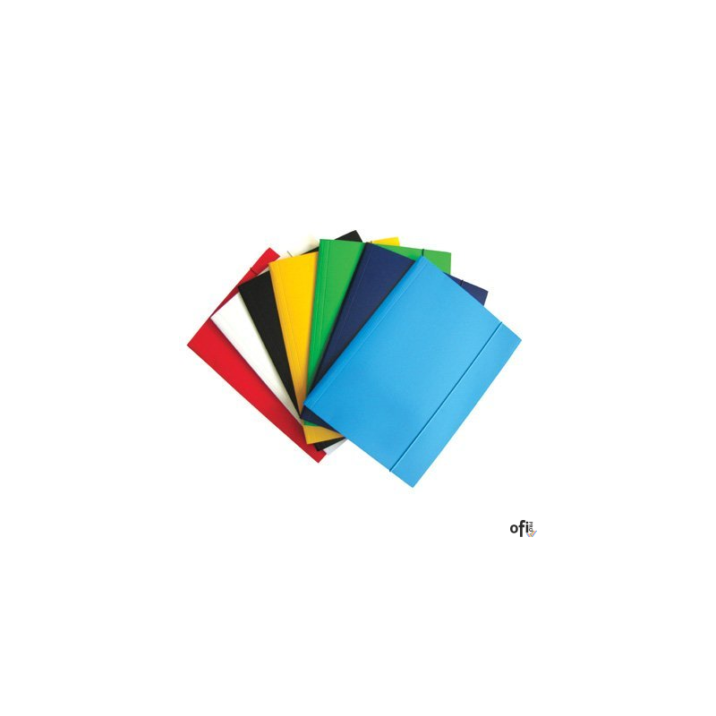 Teczka z gumką DOTTS A4 lakierowana zielona 390g (21233)