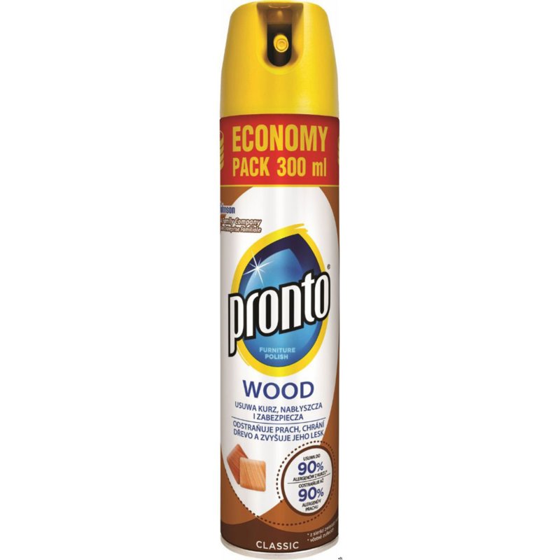 PRONTO Spray przeciw kurzowi Wood Classic 300ml 922547