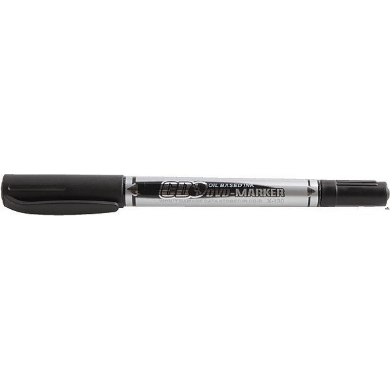 Marker do CD dwustronny OPEN x-130 czarny