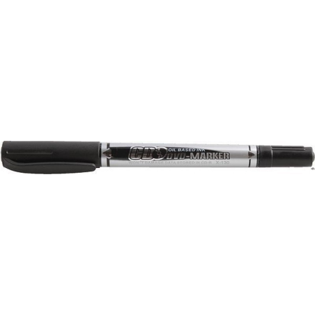 Marker do CD dwustronny OPEN x-130 czarny